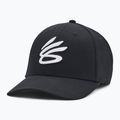 Under Armour Curry Snapback Kappe schwarz/weiss