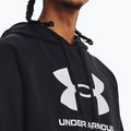 Herren Under Armour Rival Fleece Logo HD Hoodie schwarz/weiß 3