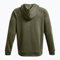 Herren Under Armour Rival Fleece FZ Hoodie navy dd green/white 6