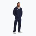 Training Sweatshirt Hoodie Herren Under Armour Rival Fleece FZ midnight navy/white 2
