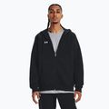 Men's Under Armour Rival Fleece FZ Hoodie schwarz/weiß