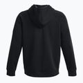 Men's Under Armour Rival Fleece FZ Hoodie schwarz/weiß 5