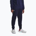 Trainingshose Herren Under Armour Rival Fleece midnight navy/white