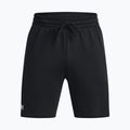 Under Armour Rival Fleece Herren Trainingsshorts schwarz/weiß 4