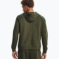 Under Armour Herren Kapuzenpulli Rival Fleece Logo HD marine von grün/weiß 2