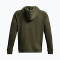 Under Armour Herren Kapuzenpulli Rival Fleece Logo HD marine von grün/weiß 5