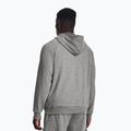 Herren Under Armour Rival Fleece Logo HD castlerock light heather/white Hoodie 2