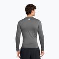 Herren Under Armour Heat Gear Armour Comp castlerock/weiß Training Longsleeve 2