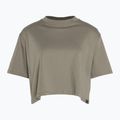 Under Armour Campus Boxy Crop taupe dusk/schwarz Frauen-Training-T-Shirt 4