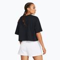 Under Armour Campus Boxy Crop schwarz/weiß Damen Trainings-T-Shirt 2