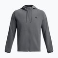 Herren Under Armour Stretch Woven Windbreaker Jacke pitchgrau/schwarz 4