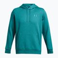 Herren Under Armour Essential Fleece Hoodie Schaltung teal Licht Heidekraut / Circuit teal 5