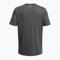 Under Armour Big Logo Fill Herren Trainings-T-Shirt Castlerock/Atomic/Wild Orange 4