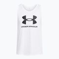 Tank Top Herren Under Armour Sportstyle Logo white/black 3