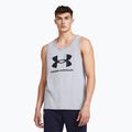 Tank Top Herren Under Armour Sportstyle Logo steel light heather/black