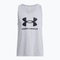 Tank Top Herren Under Armour Sportstyle Logo steel light heather/black 3