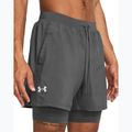 Laufshorts Herren Under Armour Launch 5" 2in1 castlerock/castlerock/reflective 4