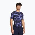 Herren Under Armour HG Armour Printed starlight/weißes Trainings-T-Shirt