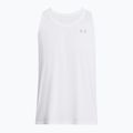 Under Armour Launch Singlet weiß/reflektierend Herren Lauftank Top