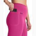 Damen Trainingsshorts Under Armour Motion Bike Short astro pink/schwarz 4
