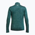 Frauen unter Armour Tech 1/2 Zip-Twist hydro teal / weiß Sweatshirt 7