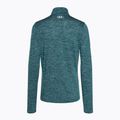 Frauen unter Armour Tech 1/2 Zip-Twist hydro teal / weiß Sweatshirt 4