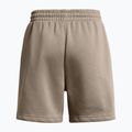 Under Armour Damen Shorts Essl Flc Relax BF taupe dusk/schwarz 10