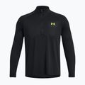 Männer unter Armour Tech 2.0 1/2 Zip schwarz / hohe vis gelbe Sweatshirt 4