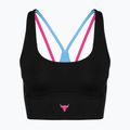 Under Armour Project Rock LG Grind Sportlette Damen Trainingsleggings schwarz/viral blau/astro pink