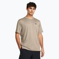 Under Armour Tech Vent Herren Trainingsshirt Timberwolf taupe/schwarz