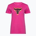 Unter Armour Projekt Underground Core T astro rosa/schwarz Frauen Training T-Shirt