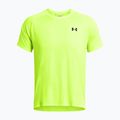 Herren Under Armour Tech Textured hohe visuelle Ausbildung T-Shirt gelb/schwarz 4