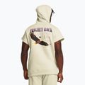 Herrenpullover Under Armour Project Rock Q1 SS Icon Fleece Hoodie beige 2
