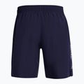 Herren-Trainingsshorts Under Armour Tech Woven Wordmark midnight navy/white 2