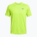 Men's Under Armour Tech Vent Geode hohe vis gelb/schwarz Training T-shirt 4