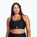 Under Armour Project Rock All Train Crossback schwarz/weißer Fitness-BH