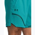 Männer unter Rüstung UA Vanish gewebt 6in Grafik Schaltung teal/hydro teal Shorts 4
