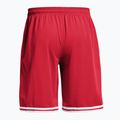 Basketballshorts Herren Under Armour 10" Perimeter Short red/white 2