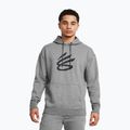 Herren Under Armour Curry Splash Hoodie castlerock/schwarz