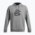 Herren Under Armour Curry Splash Hoodie castlerock/schwarz 7