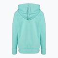 Under Armour Damen Rival Fleece Big Logo Hoody radial türkis/weiß Sweatshirt 5