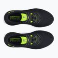 Under Armour Hovr Turbulence 2 Herren Laufschuhe schwarz/schwarz/high vis gelb 10