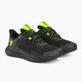 Under Armour Hovr Turbulence 2 Herren Laufschuhe schwarz/schwarz/high vis gelb 4