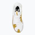 Under Armour Flow Futr X3 Basketball Schuhe weiß/weiß/metallic gold 5