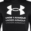 Men's Under Armour Rival Terry Graphic Hood schwarz/Castlerock Sweatshirt 3