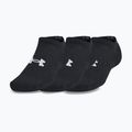 Socken Under Armour Training Cotton No Show 3 Paar black/black/white 5