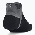 Men's Under Armour Dry Run Lite No Show Laufsocken 3 Paar schwarz/schwarz/reflektierend 3