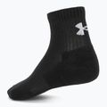 Socken Under Armour Training Cotton Quarter 3 Paar black/black/white 2