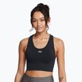 Under Armour Vanish Seamless Mid Branded Trainings-BH schwarz/weiss