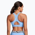 Under Armour HeatGear Armour High horizon blau/weiss Trainings-BH 2